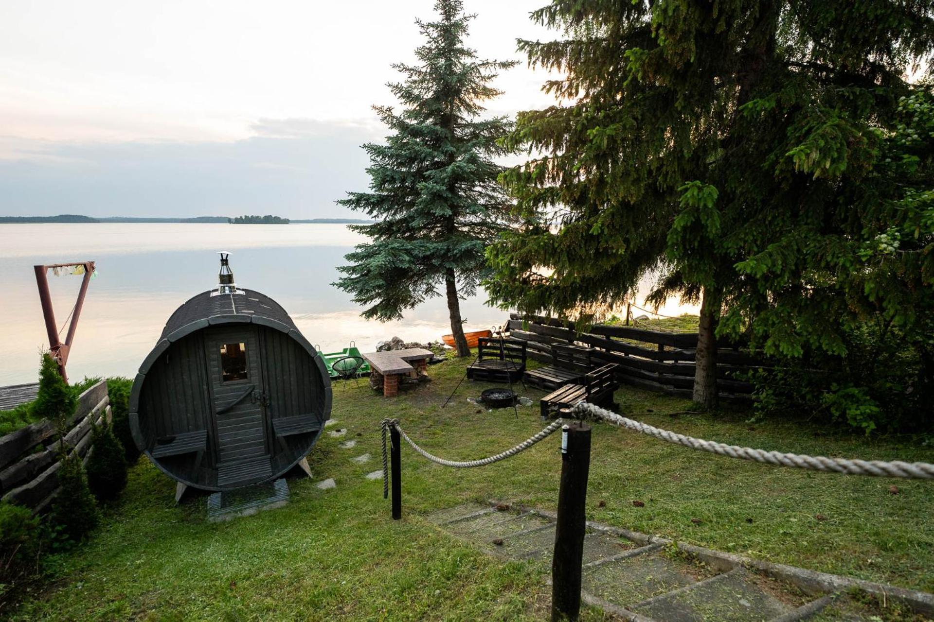 Domek Nad Jeziorem Dobskim - Fuleda 5 Exteriör bild